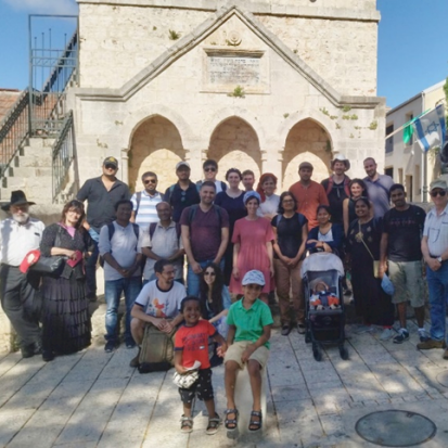 Heading north to the Carmel mountain, the group embarked on a well-planned tour. Thank you Tzipi for the great planning and organization!<br> Among the highlights &mdash; a fun workshop in Ein Hod's artistic village, a guided tour in Zikhron Yaakov, and a breathtaking sunset on HaBonim Beach<br>